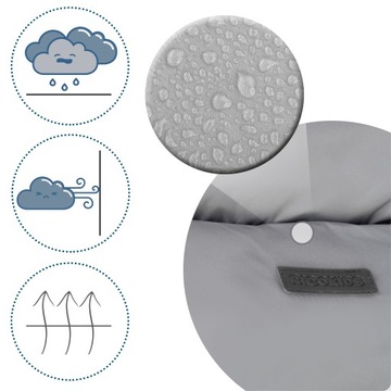 СПАЛЬНИК НА МЕХЕ ДЛЯ КОЛЯСКИ ДЛЯ ПРОГУЛКИ