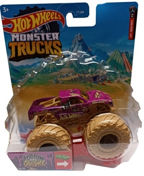 FYJ44 auto MONSTER TRUCKS HOT WHEELS PODIUM GRASHE