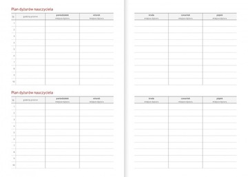 Kalendarz nauczyciela pedagoga wychowawcy 2025/2026 A5 tygodniowy pcv ROWER