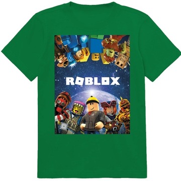 KOSZULKA DZIECIĘCA T-SHIRT DLA DZIECKA KOSZULKA ROBLOX 140 146 JAKOŚĆ