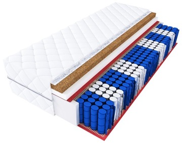 Materac MARTIN 80x180 POCKET, KOKOS-NIE ROLOWANY
