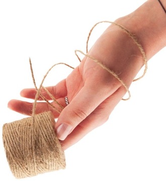 Джутовая веревка, джутовая веревка, 50 м, натуральный