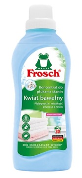 Frosch Płyn do Płukania Kwiat Bawełny Koncentrat 750ml hipoalergiczny