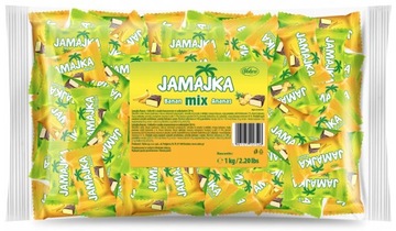 Cukierki Vobro Jamajka MIX Banan Ananas czekol 1kg