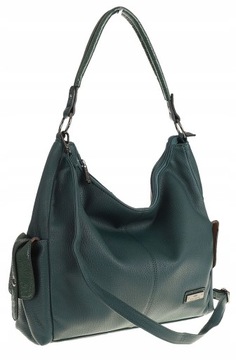 Torebka Damska torba worek listonoszka shoper CH307894 Green