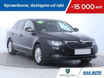 Skoda Superb II Sedan Facelifting 1.8 TSI 160KM 2014 Skoda Superb 1.8 TSI, Salon Polska, GAZ, Navi