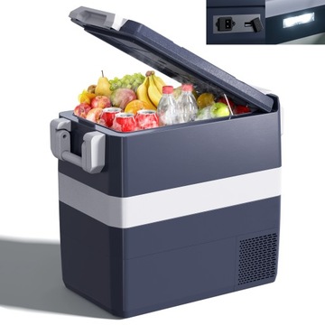 LODÓWKA KOMPRESOROWA TURYSTYCZNA SAMOCHODOWA 50L 12/24V 230V - 65X36X55.3CM