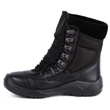 Buty męskie skórzane militarne GROM 1138 czarne 41