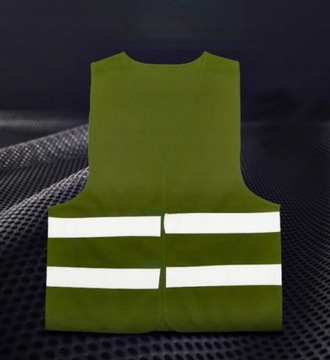 СВЕТООБРАЗИТЕЛЬНЫЙ ЖИЛЕТ ДОРОЖНОЙ ПРЕДУПРЕЖДЕНИЯ, ЖЕЛТЫЙ