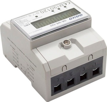 3-ФАЗНЫЙ СЧЕТЧИК ЭНЕРГИИ MID ORNO OR-WE-520 80 A#