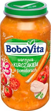 BoboVita obiadek warzywa, z kurczakiem