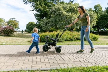 Трехколесный велосипед Qplay Cosy Black