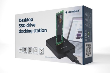 Док-станция для накопителей Gembird DD-U3M2 M.2 SATA и NVME USB-C