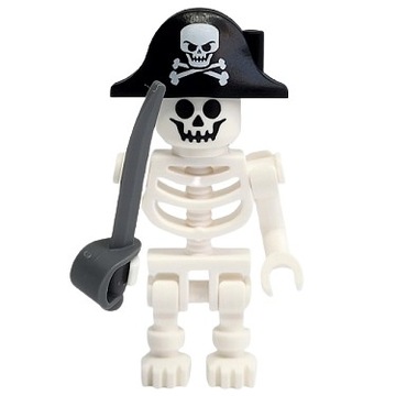 LEGO Pirates - Szkielet / Kościotrup Pirata NOWY