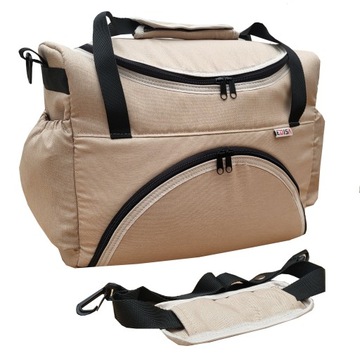 TORBA DO WÓZKA plecak organizer dla mamy POJEMNA BAG