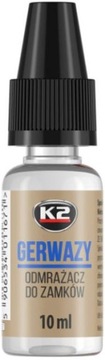 K2 Gerwazy 10ml K657 odmrażacz do zamków do -60°C
