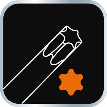 Ключи Торкс 6 шт. Вставка в шкаф NEO 84-264