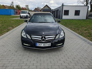 Mercedes Klasa E W212 Kabriolet 200 CGI BlueEFFICIENCY 184KM 2011 Mercedes E 200 Kabriolet Avantagrde FULL OPCJA, zdjęcie 15