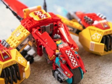 LEGO 80008 MONKIE KID Детский самолет Monkie --- VIP