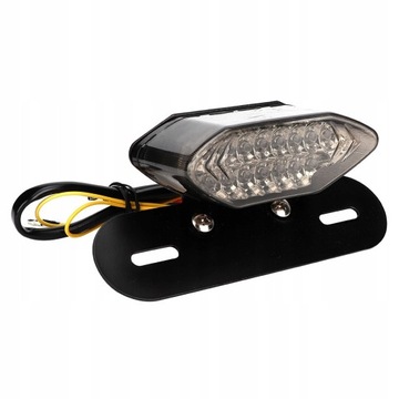 Uniwersalna lampa tylna motocykla LED Turn Signal