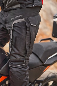 SHIMA HERO 2.0 2 СЕРЫЕ мотоциклетные штаны БЕСПЛАТНО
