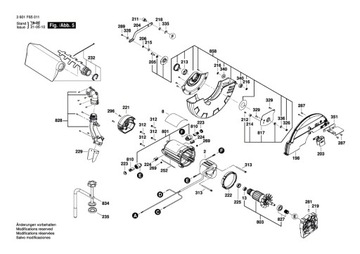 Bosch woreczek pyłowy do GCM 12 GDL 1609B05010