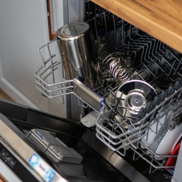 ZESTAW SZYNKOWAR garnek z koszem do wyrobu wędlin