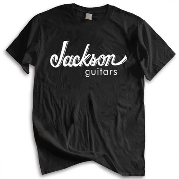 Men Clothes Jackson Guitars Letters Vintage Graphi