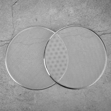 5-дюймовая пластиковая рамка Белая сетка Автомобильный аудио динамик Крышка