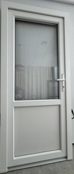 НАРУЖНЫЕ ДВЕРИ ПВХ 105 Х 210 ВХОДНЫЕ ДВЕРИ ЗОЛОТОЙ ДУБ МАГАЗИН ОФИС
