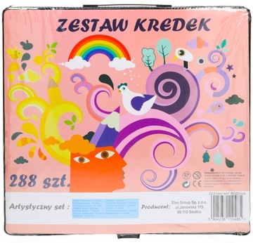 Zestaw plastyczny Eleosklep 288 szt.