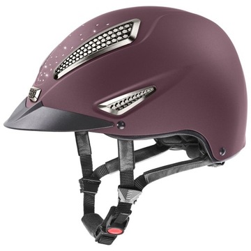 Kask jeździecki UVEX Perfexxion II Grace oberżyna S-M