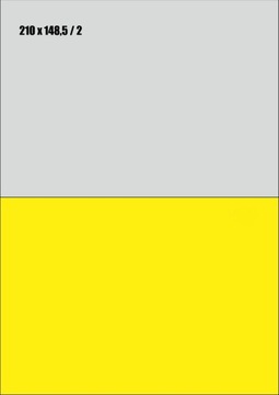 icpc naklejki 210x148 ŻÓŁTE FLUO