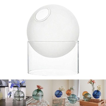 Ваза из боросиликатного стекла, новая.