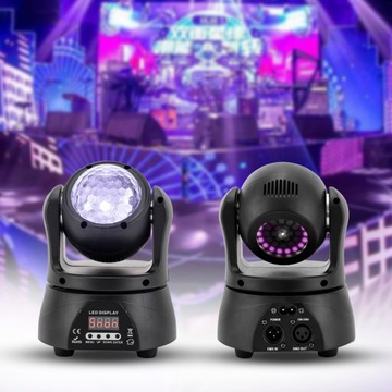 DMX512 30W LED RGBW ТАНЦЕВАЛЬНАЯ ЛАМПА