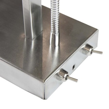 Szary kinkiet ADDIS lampa do czytania + panel LED