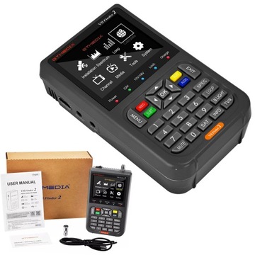 Miernik sygnału satelitarnego V8 Finder2 DVB-S2X