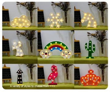 Lampka LED NAPIS w SERCU Prezent Święta Choinka