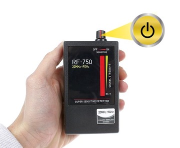 WYKRYWACZ PODSŁUCHÓW GSM GPS KAMER WIFI PODSŁUCHU