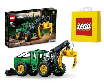 LEGO Technic Ciągnik leśny John Deere 948L-II 42157 + torebka prezentowa