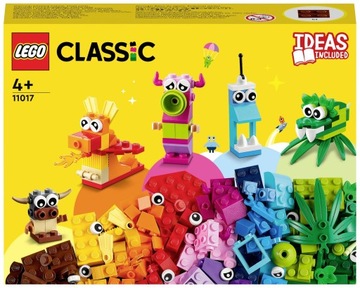 NOWE LEGO CLASSIC 11017 KREATYWNE POTWORY