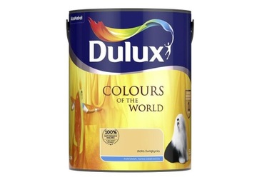 DULUX Kolory Świata Farba ZŁOTA ŚWIĄTYNIA 5l
