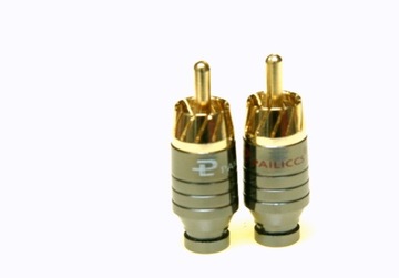 Wtyk RCA metalowy PALICCS BX-RP-1933