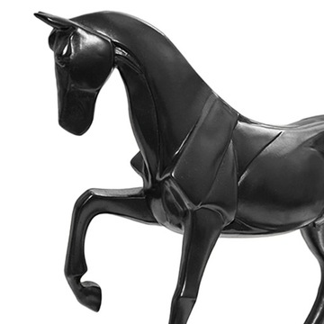 Statua konia Figurka na biurko Figurki koni do salonu w stylu ogrodowym A