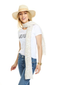 Плетеная шапка, натуральная соломка, светло-бежевый