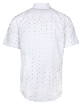 Biała Koszula Krótki Rękaw 48/182-188