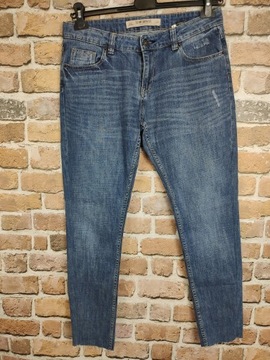 next SLIM BOYFIT SPODNIE JEANSOWE rozm 38