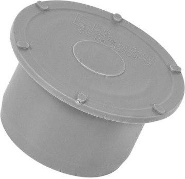 KOREK KANALIZACYJNY PCV FI 75 ZAŚLEPKA ZAMKNIĘCIE KAPA DO RUR WYSOKA JAKOŚĆ