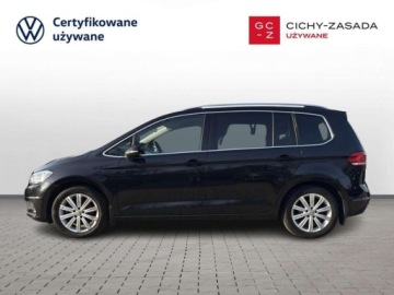 Volkswagen Touran III 1.4 TSI 150KM 2017 Volkswagen Touran TSI 150KM Highline 7 os. LED Top Keyless Nawigacja, zdjęcie 1