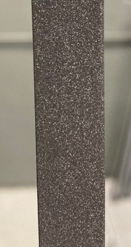 LISTWA WYKOŃCZENIOWA do płytek L12mm/250cm LAKIEROWANY KAMIENNY SZARY